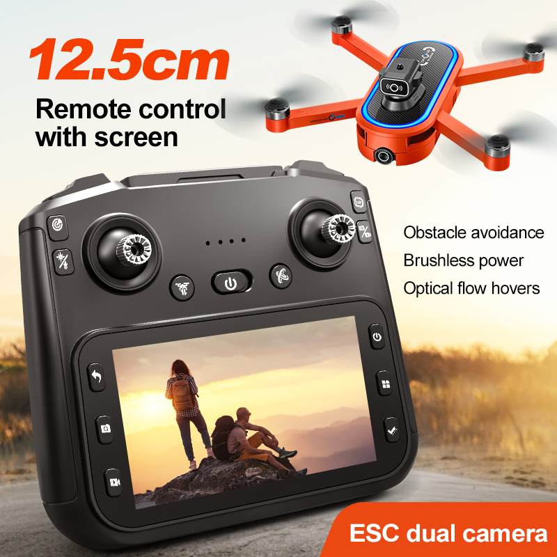 2025 S186 Drone Professional 4 - огляд і ціна Drone Gimbal Brushless
