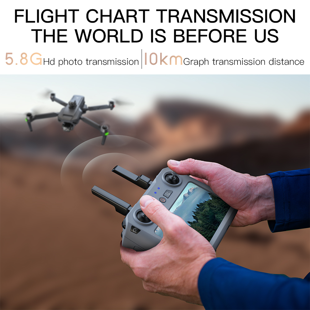 Teeggi SG909 MAX GPS Drone Wit - огляд і ціна Drone Gimbal Brushless