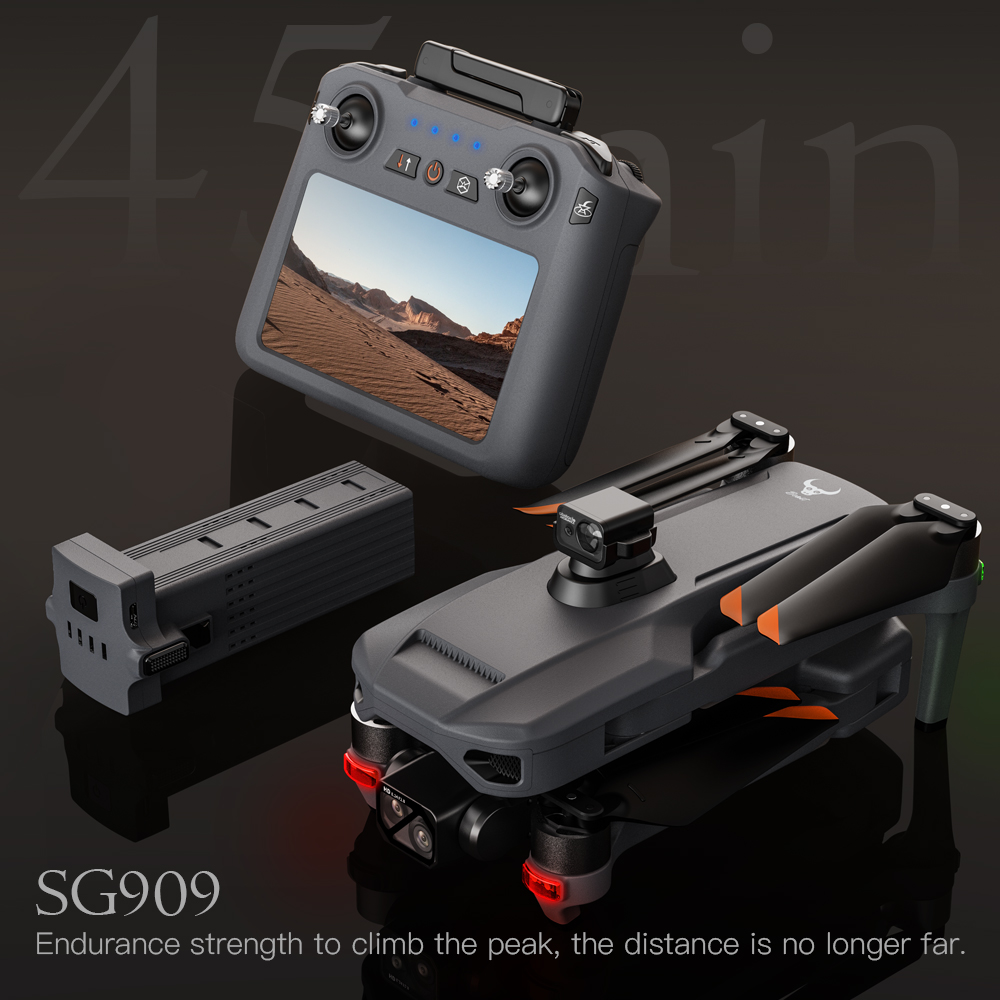 Teeggi SG909 MAX GPS Drone Wit - огляд і ціна Drone Gimbal Brushless