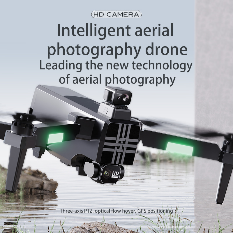 A380 Drone 4K HD Three Axis An - огляд і ціна Drone Gimbal Brushless