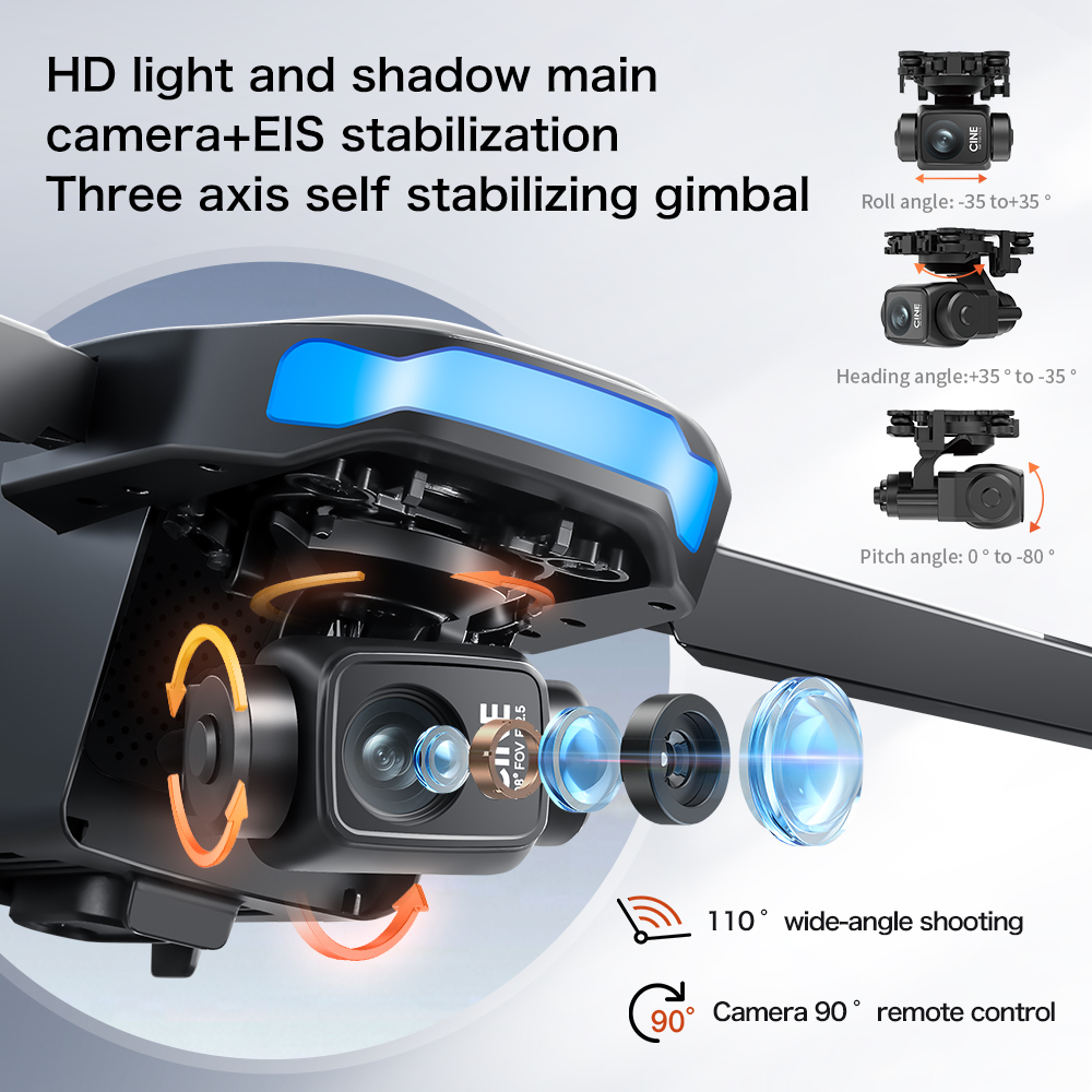 New S-X1 MAX Drone GPS 8K Prof - огляд і ціна Drone Gimbal Case
